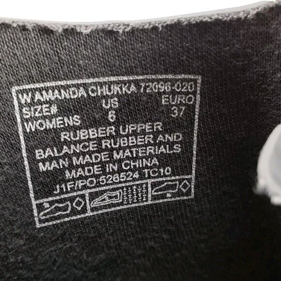 Bogs Amanda Chukka Rain Boot Womens 6 Gray Lace Up Rubber Waterproof Ankle - Picture 10 of 10